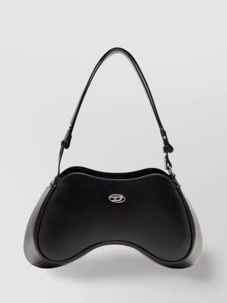 Diesel play leather shoulder bag