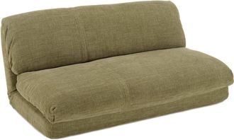 Macabane Sill&oacute;n convertible de 2 plazas en tejido color verde