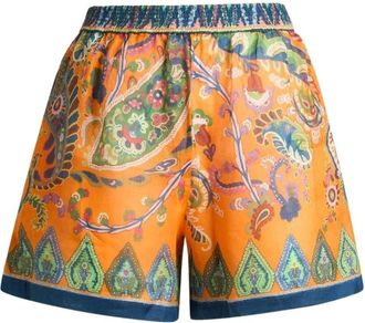 Etro Short Shorts - Dames - Korte Broeken - Veelkleurig - XS - Korte Broeken