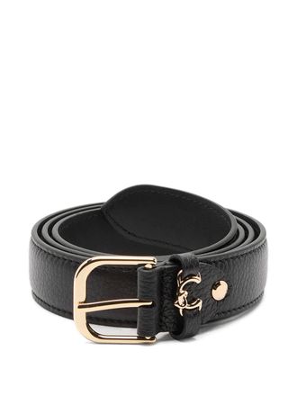 Coccinelle buckle-fastening belt - women - Calf Leather - S - Black