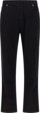 Balmain Regular Jeans Nero-Uomo