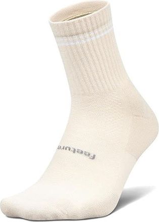 Feetures High Performance Max Cushion Quarter Tall Athletic Shoes Almond Stripe : SM (US Womens Shoe 4-6.5) Medium, Nylon/Polyester/Spandex