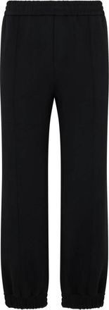Valentino Garavani Katoenen joggingbroek met VGold - Heren - Sweatpants - Zwart - XL - Katoen - Broeken