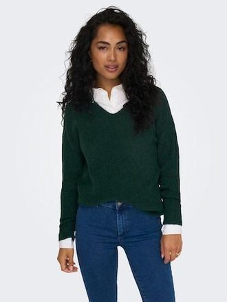 Only V-Ausschnitt-Pullover