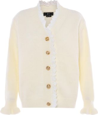 Faina Vest Dames wolwit