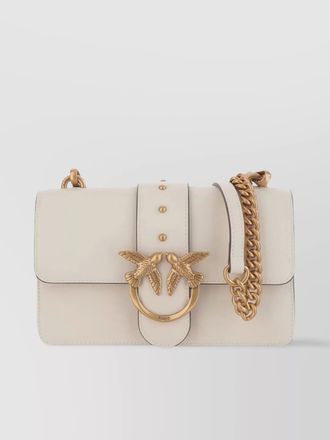 Pinko love bag one small leather crossbody bag