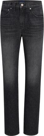 Khaite Straight Jeans - Dames - Regular Fit Jeans - Zwart - W26 - Katoen - Jeans