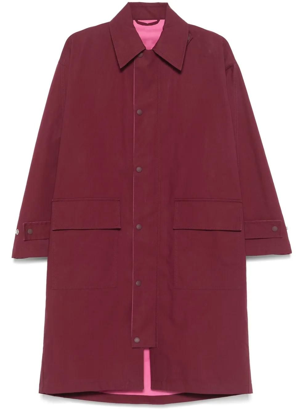 KENZO Women's Reversible Quilted Zipped Coat - Dark Camel
