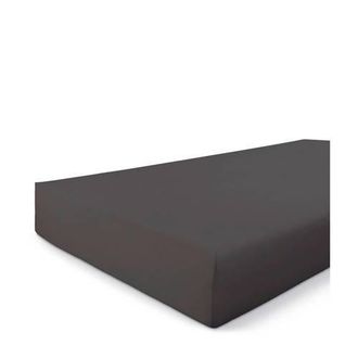 Walra jersey hoeslaken - antraciet (tot 30 cm) (200/210 cm)