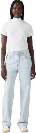 Levi's Damesjeans met lage taille en rechte pijpen uit de Pro-collectie (Lichtblauw)