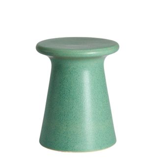 Light & Living Mesa Auxiliar Cer&aacute;mica Verde &Oslash;34.5x43cm - Light & Living