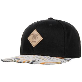 Djinns Braid Rev. Snapback Cap Baseball Flat Brim (One Size - Black)