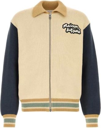 Maison Kitsun&eacute; Uomo, Maglie, Beige, M, new