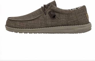 Hey Dude Mens Wally Tri Casual Slip-On Shoes In Caribou