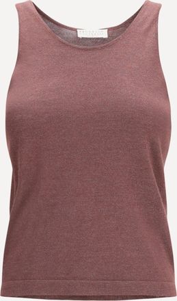 Brunello Cucinelli Canotta con dettagli luminosi Woman M