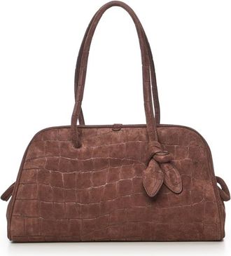 Jacquemus Suede Bowling Bag