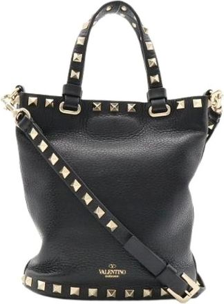 Valentino Pre-owned Bolso de Hombro de Cuero 2way - Pre-owned - Mujer - Negro - ONE SIZE