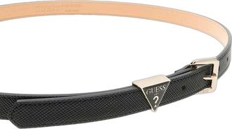 Guess Womens Belt Black Polyester Accessories