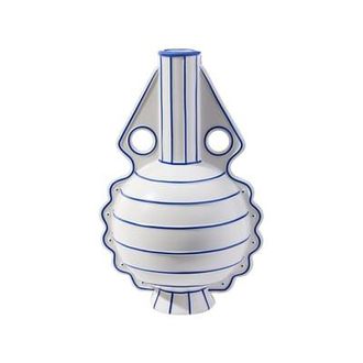 Jonathan Adler Vase Venezia - White - China - Designer Jonathan Adler