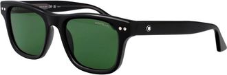 Montblanc Mb 0254S Zonnebril - unisex - Zonnebrillen - Zwart - 53 MM - Accessoires