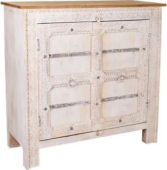 Wanderlust Deco Recibidor blanco 104x46x104h cm