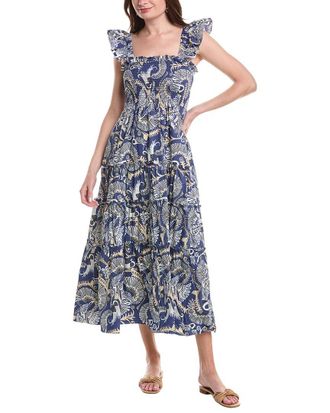 Sail to Sable Sail To Sable Smocked Bodice Maxi Dress