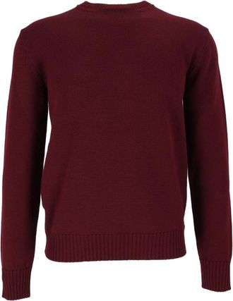 Ballantyne Girocollo - Heren - Ronde hals truien - Rood - M - Truien & Vesten