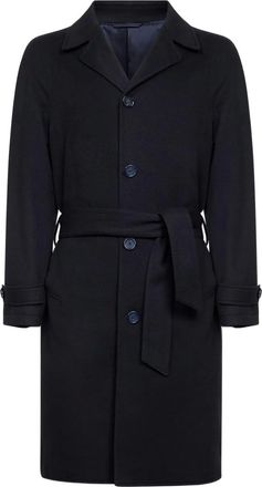 D4.0 Jas met ceintuur - Blauw