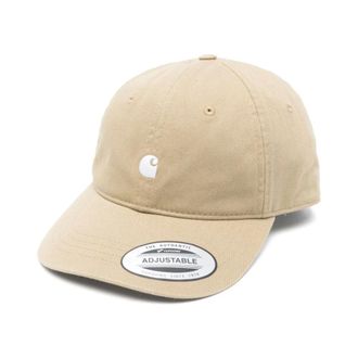 Carhartt Work in Progress Carhartt Wip, Caps, male, Beige, Size: ONE SIZE Madison Logo Cap