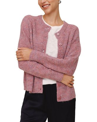 Bella Dahl Raglan Wool-Blend Cardigan