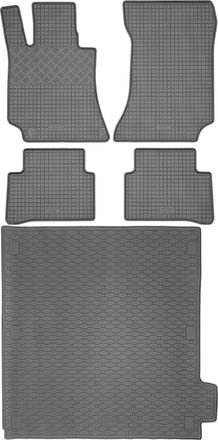 OEM Juego De Alfombrillas De Goma Para Coche Y Maletero Para Mercedes Clase E W212 Kombi (2009-10.2016)