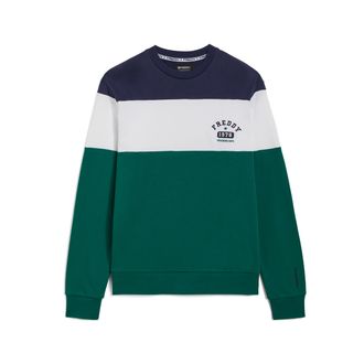 Freddy Felpa girocollo da uomo a blocchi di colore