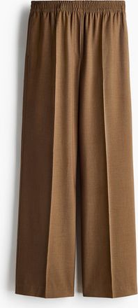 H&M Hose mit B&uuml;gelfalten - Green