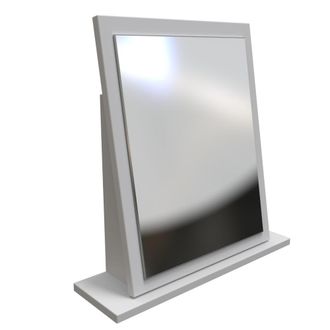 Welcome Furniture Sofia Dressing Table Mirror - Grey Matt - Welcome Furniture | TJ Hughes