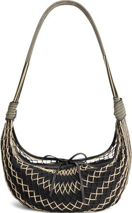 Christophe Lemaire x Filt Borsa a spalla Croissant - Toni neutri