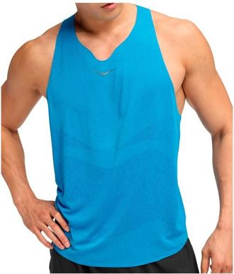 Hoka One One Race Day Singlet Laufshirt f&uuml;r Herren | blau