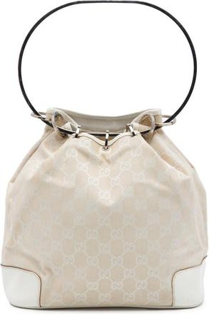 Gucci Pre-owned Gucci GG Canvas Resin Hoop Handle Bag Ladies QQS5T3XP4X7YK9QT
