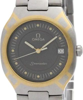 Omega Pre-owned Watches, male, Gray, Size: ONE SIZE Pre-owned Seamaster 396.1022 Wristwatch