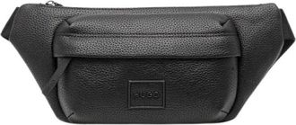 HUGO BOSS Belt Bag - Heren - Heuptassen - Zwart - ONE Size - Polyester - Tassen