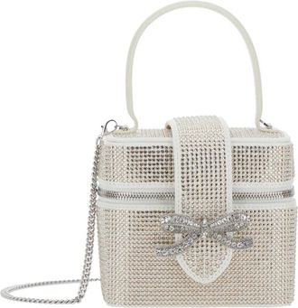 Self Portrait Dames, Tassen, Grijs, Maat: ONE Size Satijn