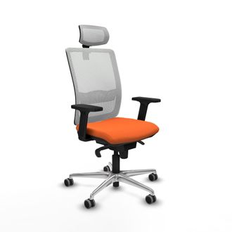 Piqueras y Crespo Silla De Oficina Piqueras Y Crespo Haches Negro Espuma Alta Densidad
