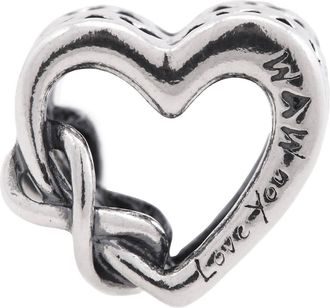 Pandora Heart And Infinity Sterling Silver Charm