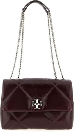 Tory Burch kira Burgundy Leather Crossbody Bag