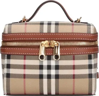 Burberry Borsa Vanity Mini Check