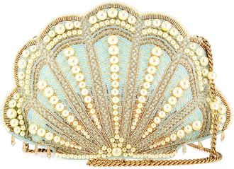 Mary Frances Mary Frances Womens Seaside Luxury Crossbody Handbag, Multicolor, M