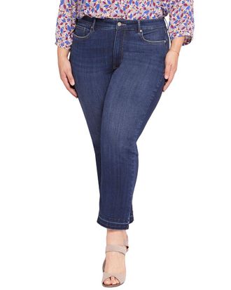 NYDJ Nydj Plus Marilyn Wonderland Ankle Crop Jean
