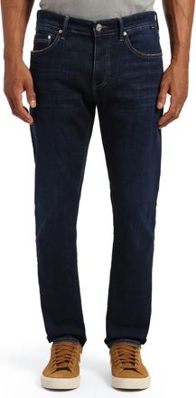 Mavi Marcus Slim Straight Leg Jeans in Rinse Brushed Feather Blue at Nordstrom, Size 30 X 32