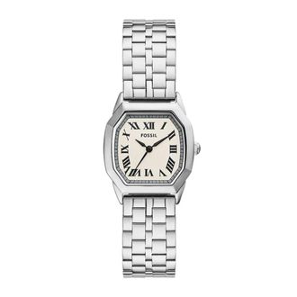 Fossil Elegante Zilveren Horloge voor Vrouwen - Dames - Horloges - Grijs - ONE Size - Accessoires
