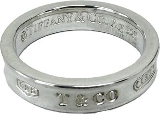 Tiffany & Co. 1837 Silver Silver 925 Band Ring (Pre-Owned)