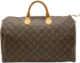 Louis Vuitton Pre-owned Handbags, female, Brown, Size: ONE SIZE Pre-owned Vintage Canvas Handbag